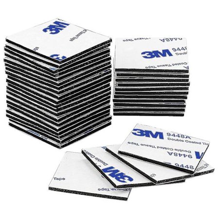 3M klæbende skumpuder, dobbeltklæbende puder, stærk monteringstape, 40x40mm, 150 stk gave