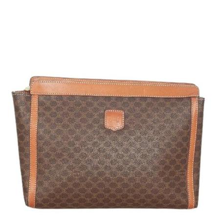 Celine Vintage - Vintage Väskor - Brun - Dam - Storlek: One Size, Dam, Storlek: ONE SIZE