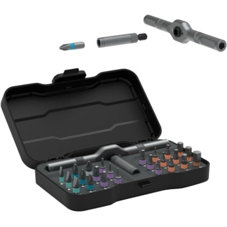 24-i-1 Magnetisk Skrutrekkersett, Multifunksjonelt Verktøysett for Hjemme Reparasjon