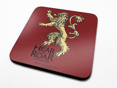 Game Of Thrones Coasters Lannister