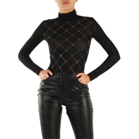 Richmond Turtlenecks Sort, Dame Rullekraver