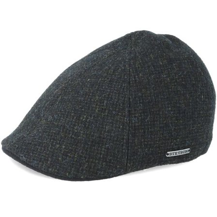 Stetson - Grön flatcap Keps - Texas Wool Olive Flat Cap @ Hatstore