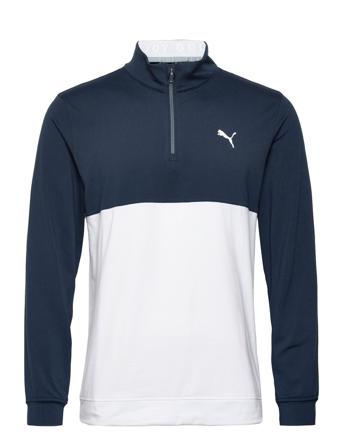 Gamer Colorblock 1/4 Zip Patterned PUMA Golf