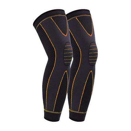 Extra långa ben- och vadstöd knästrumpa för basket, fotboll