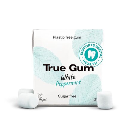True Gum True Gum White 21 g, Helse & Madvarer, Snacks, Tyggegummi