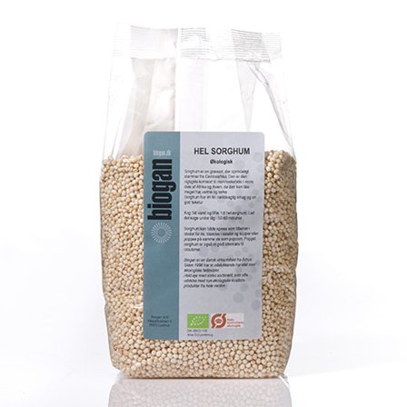 Biogan Sorghum hel Ø 500 g, Helse & Madvarer, Bagning, Øvrigt