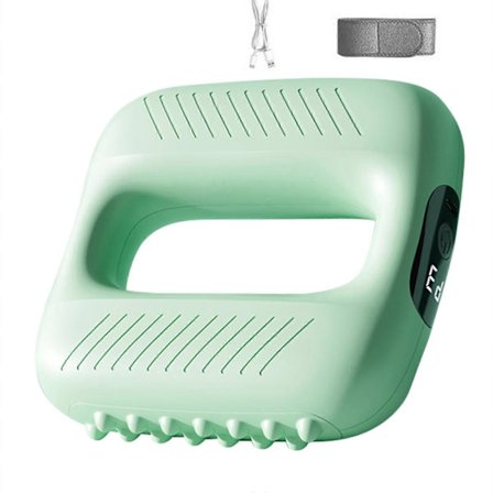 Multifunktionella Massage-ringar för Midja och Mage, Portabel Djupvävnadsmassage med Vibration för Muskelavslappning