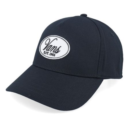 Vans - Svart adjustable Keps - Raley Strapback Black A-Frame Adjustable @ Hatstore