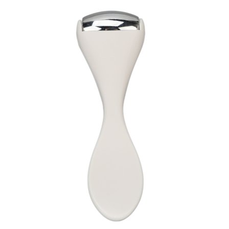Ansiktsmetallrulle Rustfritt stål Hvit Mini Eye Metal Ice Roller for øyehevelser Strammer opp huden