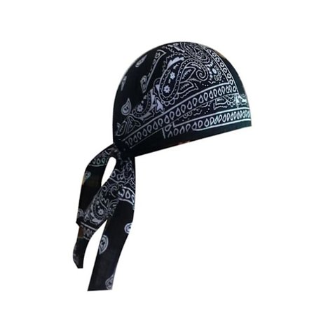 Voksen Menn Paisley Print Motorsykkel Wrap Biker Hat Bandana Hodeskjerf Skull Cap