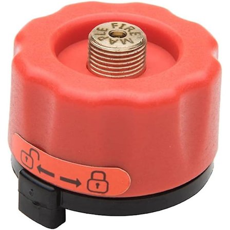 Kaasukeittimen kaasusovitin kaasupullon muunnosadapteri liitin ulkokäyttöön butaanisäiliöille kierrettäville kaasupatruunoille