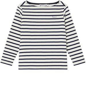 Bonpoint Striped T-shirt Rayure Marine/Ecru 6 Years - Tops - 6 years - Cream - Junge