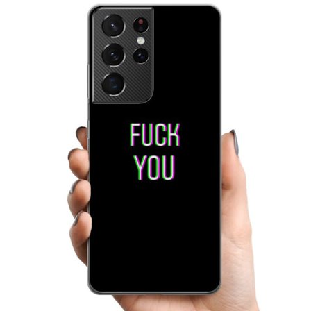 Kompatibel Mobilcover til Samsung Galaxy S21 Ultra 5G Fanden ta' dig