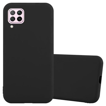 Coque - CADORABO - NOVA 6 SE / P40 LITE / NOVA 7i - Silikon TPU - Candy Noir - Stötsäker skydd
