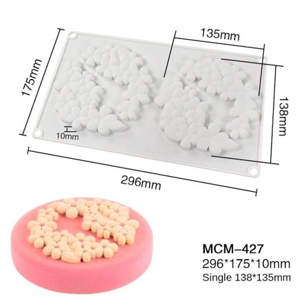 3D-kukkakoristelu silikoni mold 01 01