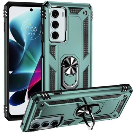 Bofink Combat Motorola Moto G200 5G Suojakotelo - Vihreä Green