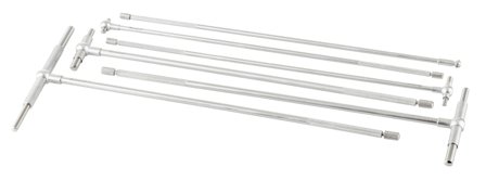 Dasqua 495187 Teleskooppipistomittasarja 8-150 mm, syvyys 300 mm, Mittatyökalut