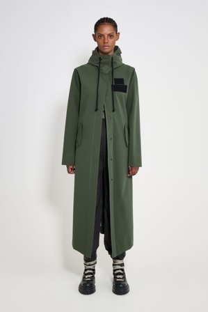 Chatham Matte Raincoat Green