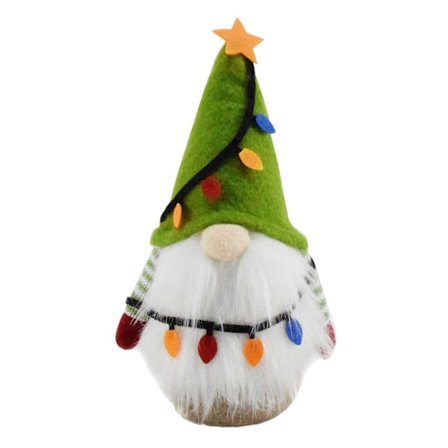 Juleglæde Nisser Plys Jule Nisser, Traditionel Svensk Tomte Figur til Julepynt Elverdukker[HK]