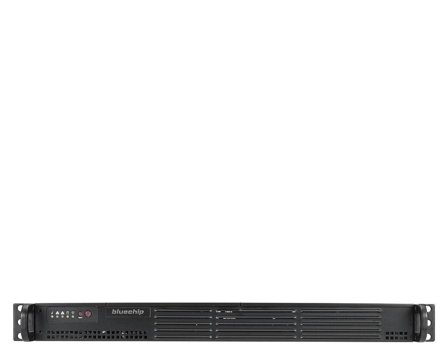 BLUECHIP Server bluechip SERVERline R11201s 1HE Rack. Atom C3558 16 GB DDR4. 480 GB SSD. 4 x Gigabit Ethernet