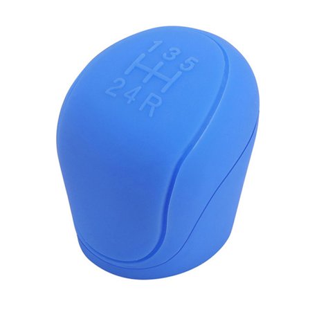 Silikone Bil Gear Hoved Skift Knop Cover Gear Shift Non Slip Gri