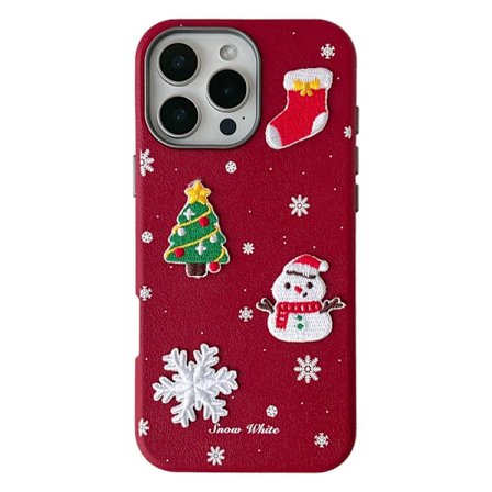 iPhone 16 Pro Max Julekollektion Frosted PC Hybrid TPU Cover Skal_tfrf