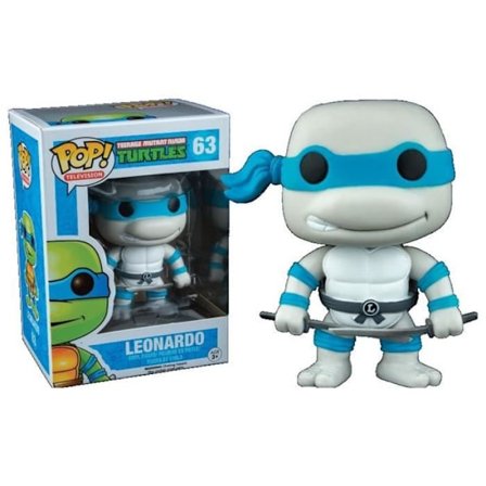 Figur - FUNKO - Leonardo - Sköldpaddor Ninja - 10cm - Exklusiv Pop-utgåva - PVC