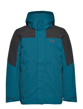 Romberg 3In1 Jkt M Blue Jack Wolfskin