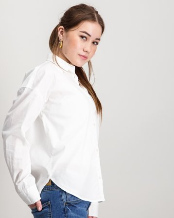 Garcia shirt long sleeve Hvid Skjorter Pige - Kids Brand Store