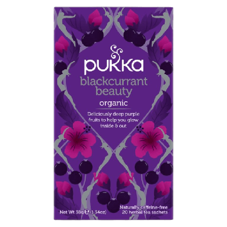 Pukka Blackcurrant Beauty Örtte Tillbehör Lila 20p