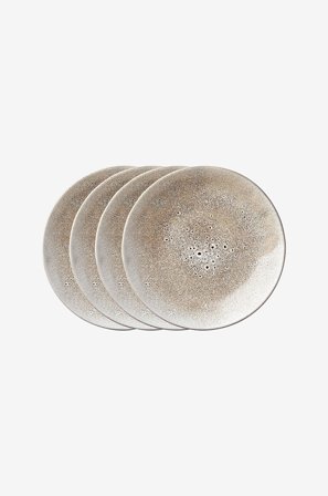 Affari of Sweden - Tallerken Annabelle Ø23 cm 4-pakning - Beige - Tallerkener - Fra Homeroom
