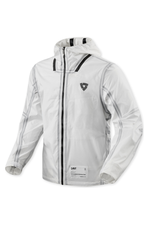 Motorrad-Regenjacke REV'IT! Barrier 2 H2O Weiß S