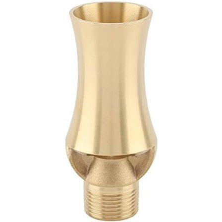 Cascade Fontenedyse Spray, Messing Is Tårn Cascade Seder Vann Fontenedyse Spray Dam Sprinkler Utendørs Hage Steinparti Dekor Tilbehør