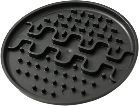 Fiboo Lollipop Mini ruokamatto, 13 cm, tummanharmaa