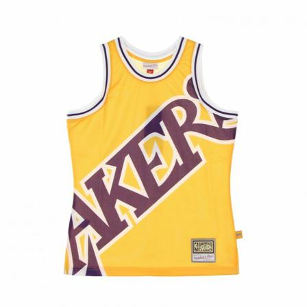 Mitchell & Ness, Basketball tank top Żółty, Mężczyzna, Rozmiar: L