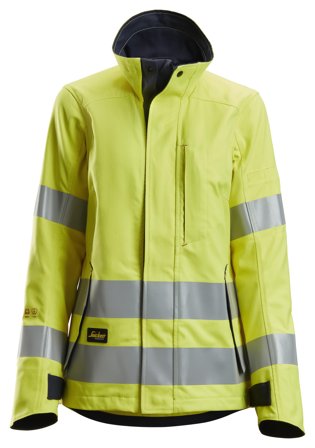 Snickers Workwear 1567 ProtecWork Jakke Advarsel, gul XL, Tøj