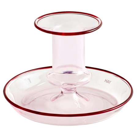 Hay Flare lysestage, Ø11, pink - Rosa | KitchenOne