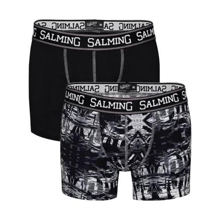 Salming Stone 2-pack Long Boxer Men undergarment Black M