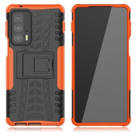 Offroad Suojakotelo Motorola Edge 20 Pro - Oranssi Orange