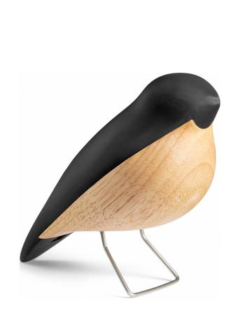 The Nightingale Home Decoration Decorative Accessories/details Wooden Figures Svart Aviendo