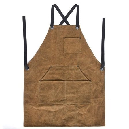 IC Työtakki hitsaukseen, nahkainen, työkalutaskuilla, lämmönkestävä, naudannahka, 24" x 37", miehille ja naisille