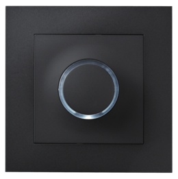 ELKO Plus Dimmer 316 GLED Sort