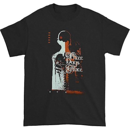 Three Days Grace mänskliga T-shirtkläder