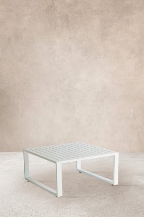 Jotex - Sofabord 71x71 Cm Hvit - ALASSIO - Kjøp Sofabord til uterommet hos Jotex