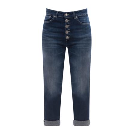Dondup Women& Clothing Jeans Blue Ss23 Blå, Dame, Størrelse: W25