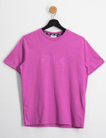 Fila SOLBERG classic logo tee Rosa T-Shirts Jungen - Kidsbrandstore