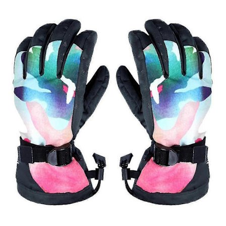 Vattentäta W-handskar Varma snöhandskar Skidhandskar Vantar Vindtäta