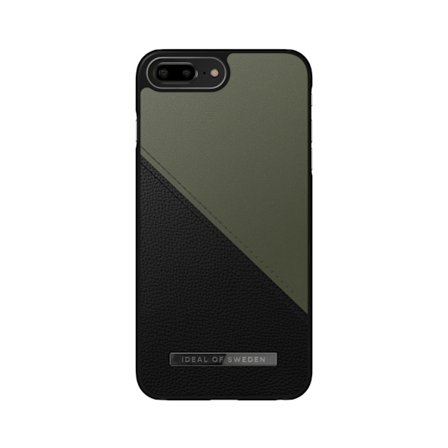 IDeal of Sweden Atelier Case iPhone 8/7/6/6S Plus Onyx Black Khaki