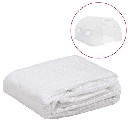 vidaXL Växthusöverdrag (9 m²) 3x3x2 m genomskinlig