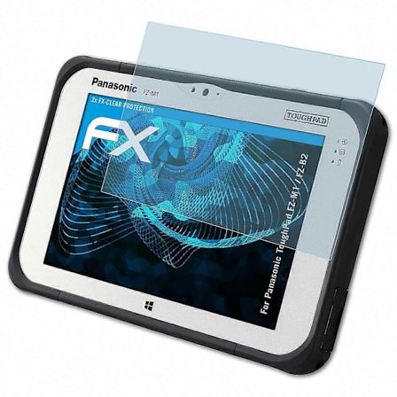 2x skjermbeskytter for Pana ToughPad FZ-M1 / FZ-B2, antirefleks og støtsikker panserfilm